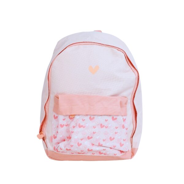 Mochila-poliester-coracao-rosa-BRW- cod 727